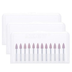 12pcs Dental Polishing Polishers Bur FG 1.6mm Mini Points Brownie Friction Grip