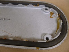 Crouse-Hinds BG98 Cover And Gasket, 3 1/2 Or 4, Iron Alloy For Mogul Conduit