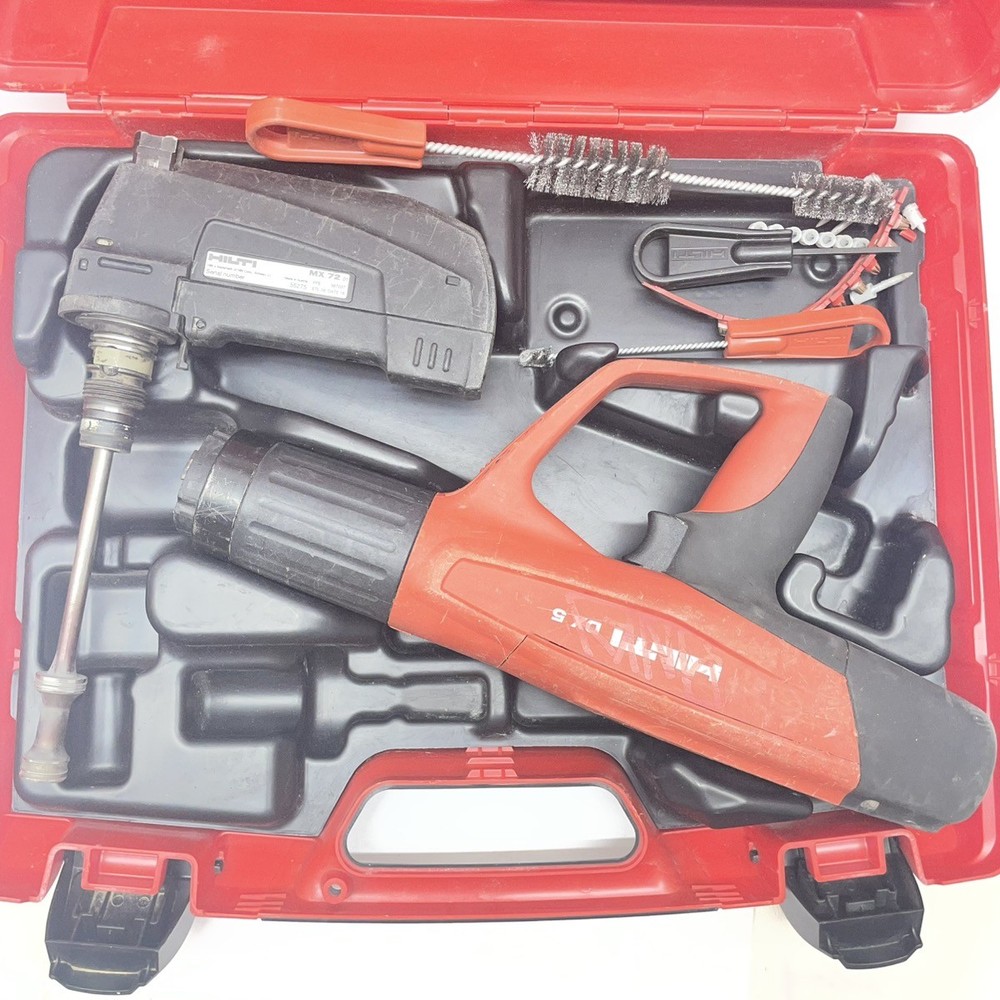 HILTI DX 5 POWDER ACTUATED FASTENING TOOL KIT MX 72 W/ CASE (CMP127449)