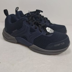 Skechers Men’s Composite Toe Slip Resistant Lace-Up Work Shoe 200089/NVY 7.5