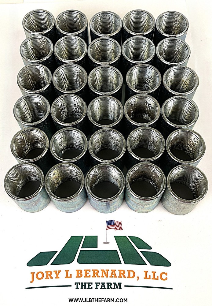 WHEATLAND TUBE, 1″ CONDUIT COUPLINGS, 1 LOT OF 60, STAMPED UL, SURPLUS