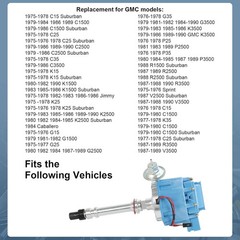 HEI Ignition Distributor with Blue Cap for Chevy GM Small Blocks 283 305 307 327