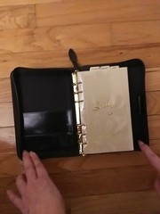 Scully Vintage 1990’s Emerald Green Leather Planner Organizer