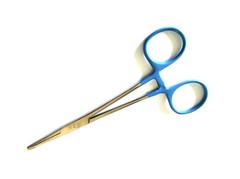 10 pieces Kelly Hemostat Forceps Blue 5.5″ Straight Surgical Dental Instruments
