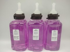 3 Refills Brighton ADX-12 Antibacterial Foaming Hand Wash Plum BPR50957 NO CAPS