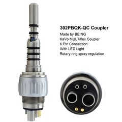 COXO BEING Dental High Speed Handpiece Fiber Optic For KaVo MULTIflex 4 6 Holes