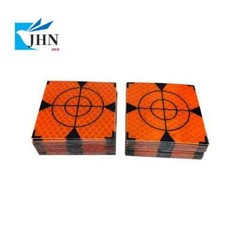 100pcs Fluorescent Green Reflector Sheet Reflective Tape Target All Size & Color
