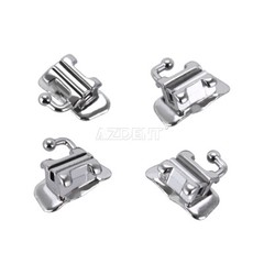 10Pack Dental Ortho Single Buccal Tube 1st/2nd Molar Bondable Roth/MBT 022 018