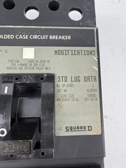 Square D KAL36200 200 Amp 600V 3-Pole Circuit Breaker 200A 600 VAC Tested