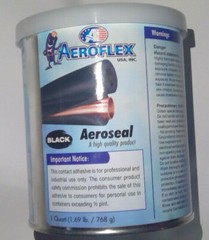 1 NEW Aeroseal Black 1 Quart by Aeroflex USA