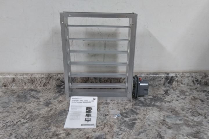 Honeywell Home ZD14X18TZ 14 x 18 In Size 24VAC Rectangular Parallel Blade Damper