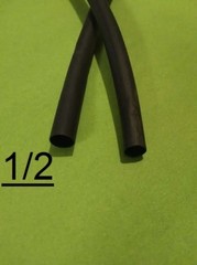 1/2 ” inch 12mm black 3:1 heat shrink tubing polyolefin (1.5 FOOT)