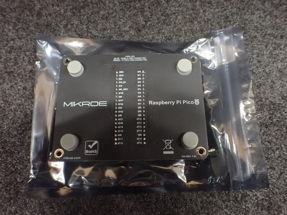 MIKROE MIKROE-4985 Raspberry Pi PICO Click Board Shield