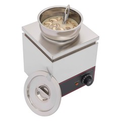 150W Electric Cheese Sauce Warmer Dispenser Stainless Steel Hot Fudge Heater