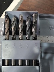 New 16 Pc. Huot LARGE Drill Bit Index 33/64″ – 3/4″ by 64ths. In Metal Case!