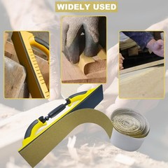Total 40 Yards 2-3/4″ Wide PSA Continuous Sandpaper Roll Kit – 40, 60, 80, 12…