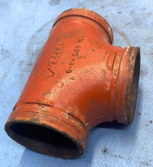 VICTAULIC FIRELOCK THREE WAY PIPE 44V C-E=3.38IN 3INCH OVERALL LENGTH 6-3/4″
