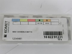 Komet 1082291221 , SOEX 120508SN-21 BK7710 SC Indexable Drill Insert (PK 10)