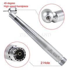 NSK Style Dental 45 Degree LED/No-LED Surgical High Speed Handpiece 2Hole Borden
