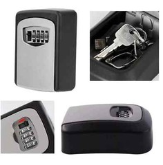 1 ~ 10X Key Lock Box Outside-Combination Lockbo House Key-Portable Wall Mounted