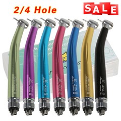 Dental PANA MAX High Speed Handpiece Air Turbine Push Button 2/4H COLORS fit NSK