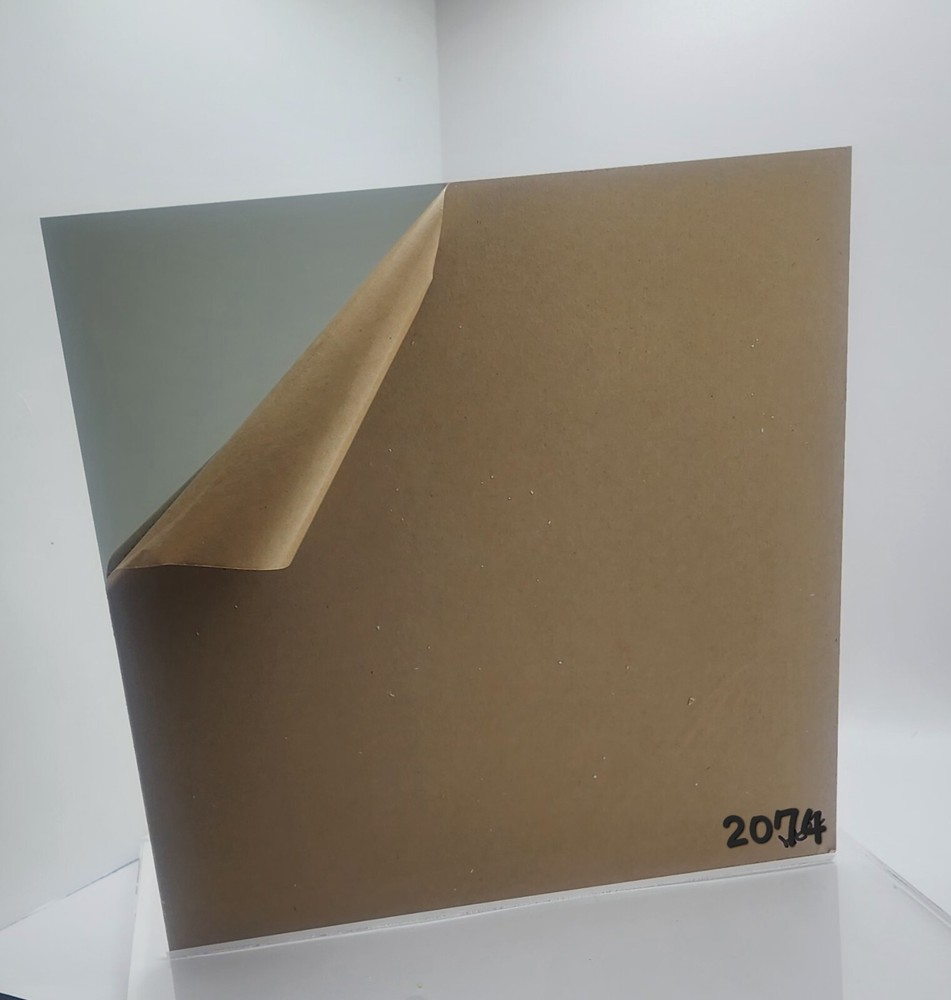 Acrylic Plexiglass Sheet-1/8″ thick-Dark Gray Smoke Transparent #2074-24″ x 24″
