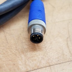 Belden Lumberg RSTS 4S-RKTS 4S-700/2M Cable, 2M, M12 Power Double-Ended, 4 Pin