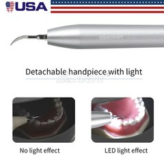 Dental Ultrasonic LED Piezo Scaler Handpiece fit For EMS / SKYSEA / VRN