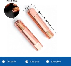 Mig Welder Tips 30-Pack Welding Tips .035″ Contact Tip for Mig Welding Gun
