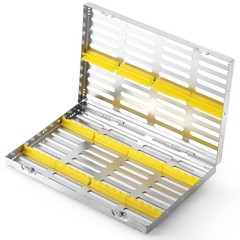 Dental Sterilization Rack Surgical Autoclavable Sterilization Box File Burs