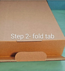 25 Pieces 9″ x 6″ x 3″ Corrugated Security Mailer Shipping Box