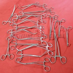 20 PCS SET VASCULAR CLAMPS SURGERY INSTRUMENTS DEBAKY SURGICAL INSTRUMENTS