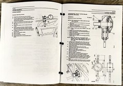 Massey Ferguson 120 124 128 Baler Service Parts Operators Manual Repair Shop Set