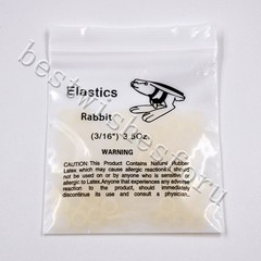5 Sizes Dental Orthodontics Elastics Rubber Band Braces Ring 3.5 Oz Light Force