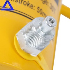 30 Ton Hollow Hydraulic Cylinder 2inch Stroke 50mm Single Acting Low Height