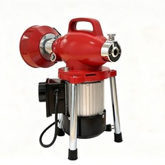 100’x5/8″ 550W Drain Cleaner Electric Sewer Snake Cleaning Machine 110V w/Gloves