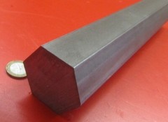 4140 Alloy Steel Hex Rod 2.00″ Hex x 6 Foot Length