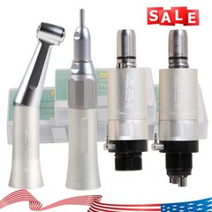 Dental Low Speed Handpiece Straight /Contra Angle Push /Air Motor E-Type 2/4H YX