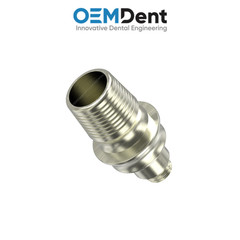 10x Titanium Ti-Base Rotation SP Ø4.3mm MIS® Compatible Int Hex 2.45mm System