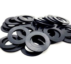 3/4″ ID Rubber Flat Washers 1 1/4″ OD 1/16″ Thick Heavy Duty Spacers EPDM .75 in