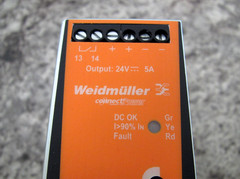 Weidmuller 1469530000 / PRO ECO3 120W 24V 5A DIN-Rail Power Supply Free Shipping