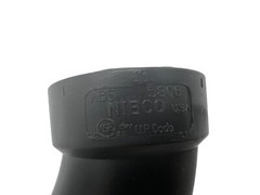 (QTY 8) Nibco -ABS 45 Degree Elbow 1-1/2″ 45° Elbow H x H ABS DWV, 5806 Black