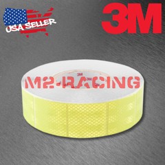 3M Diamond Grade Neon Yellow Conspicuity Tape 2″ x 2″ CE Approved Reflective