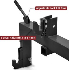 3 Pt Quick Hitch Adapter For Category 1 & 2 W/ Adjustable Bolt Tractor 3000lb