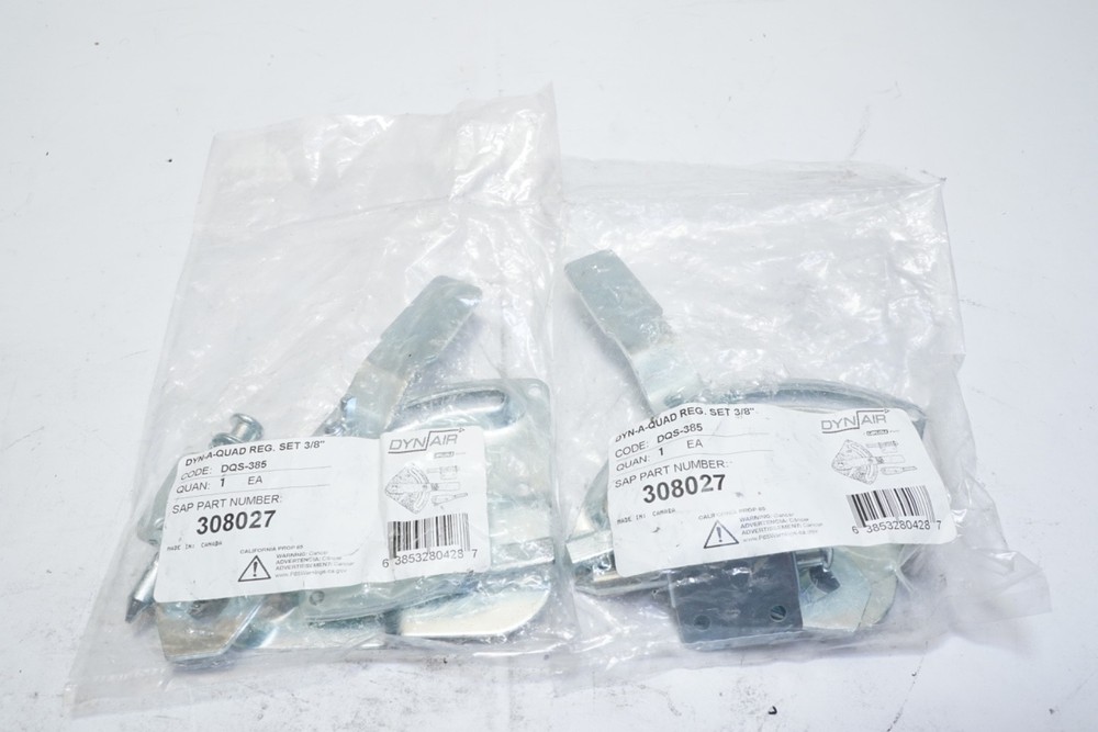 New Lot of 2 HARDCAST 3/8 in. Dyn-A-Quad Single Shear Set 308027 Ships FREE