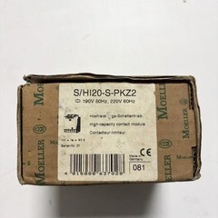 S/HI20-SPKZ2 S-PKZ 2 1PCS USED MOELLER S/HI20-S-PKZ2 CONTACTOR 190V 220V 50-60hz