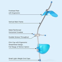 Orthodontic Facemask for Class III Malocclusion, Adjustable Forward Pull Headgea