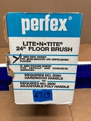 NEW 24″ Perfex Lite-N-Tite 24″ Floor Brush #2624 – MED SWEEP (no handle)