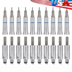 NSK Style Dental Straight Nose /Air Motor Low Slow Speed Handpiece E-type 4HOLES