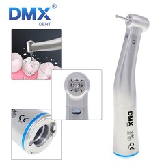 DMXDENT C8F Dental 1:1 Fiber Optic LED Contra Angle Handpiece Low Speed Fit NSK